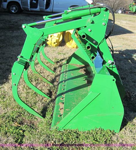 used jd skid steer utility buckets for sale|john deere ditching bucket.